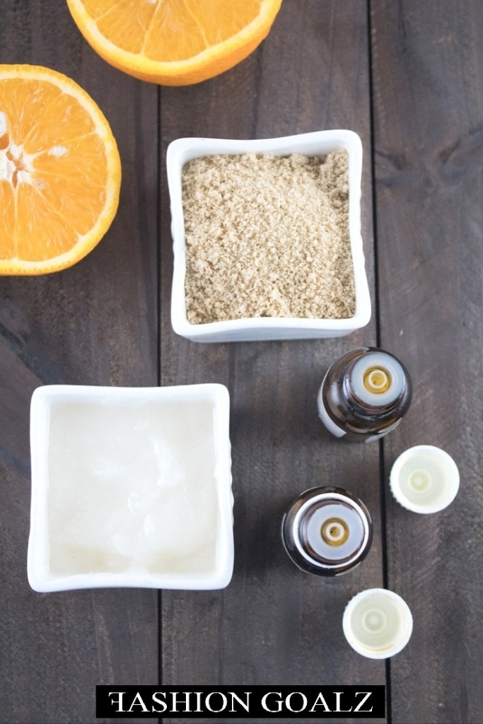 Refreshing Orange Sugar Scrub For Dark Spots-Anti Ageing