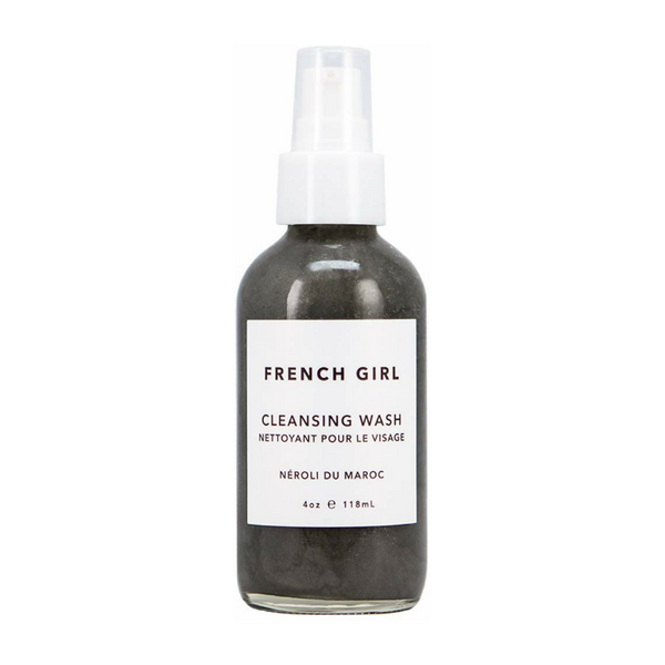 French Girl Organics - Organic/Vegan Charcoal + Neroli du Maroc Cleansing Wash | best organic vegan facial cleanser