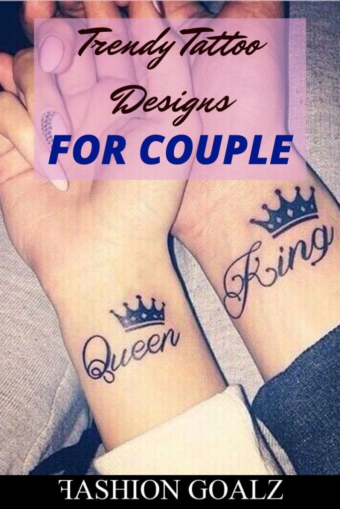 Trendy Tattoo Designs For Couples