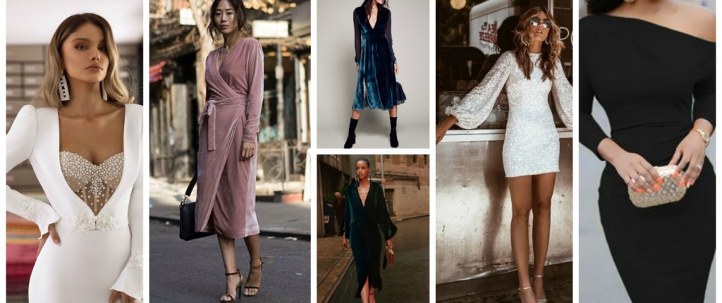 6 Types Of Cocktail Dresses- Long Sleeve Cocktail Dress