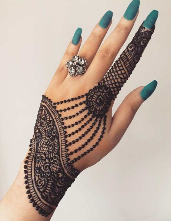Arabic back hand design 2020