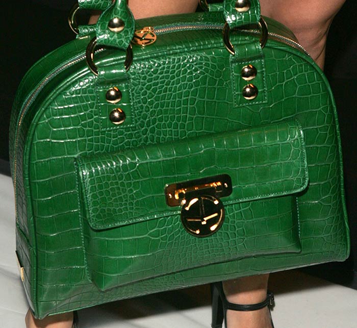 14. The Row Margaux Alligator Top Handle Bag