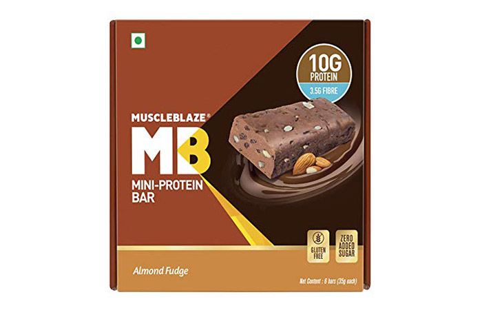 4. MuscleBlaze Protein Energy Bar