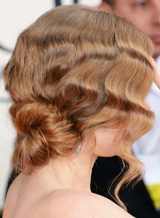 Low-Twisted-Bun-with-Textured-Wavy-Bang