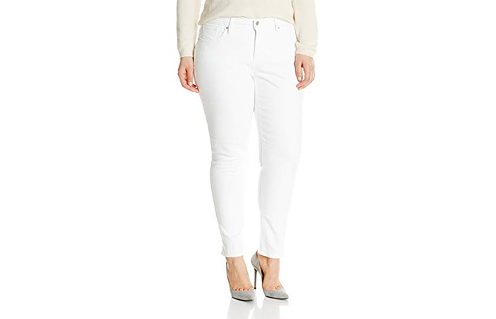 Best Plus-Size White Skinny Jeans