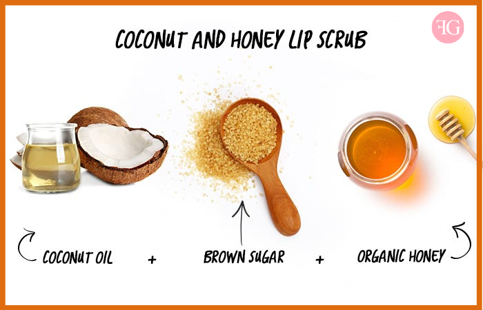  Homemade Lip Scrub - Coconut And Honey Lip Scrub