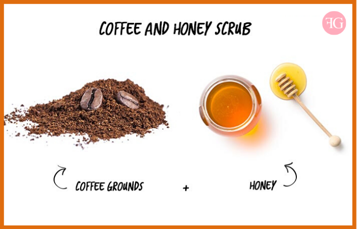 Homemade Lip Scrub - Coffee And Honey Scrub