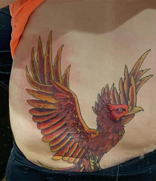 Phoenix Belly Tattoo And Their Meaning