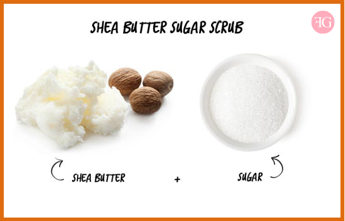 Homemade Lip Scrub - Shea Butter Sugar Scrub