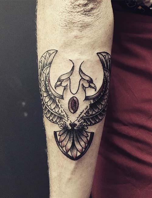 Heart Of The Phoenix Tattoo On Sleeve