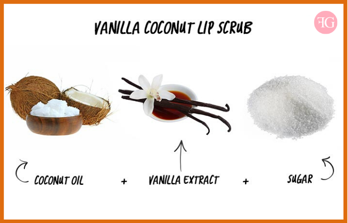 Homemade Lip Scrub - Vanilla Coconut Lip Scrub