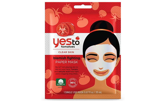 Yes To Tomatoes Blemish Fighting Paper Mask