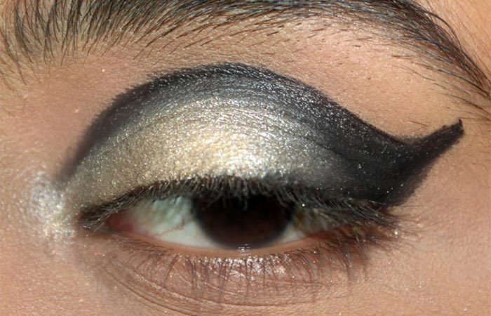 Cut Crease Arabic Eye Makeup Tutorial (6) - Arabic Eye Makeup
