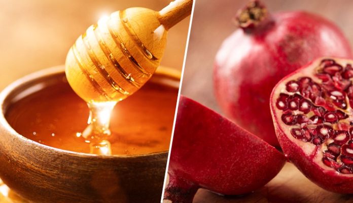 6. Pomegranate and Honey Face Pack