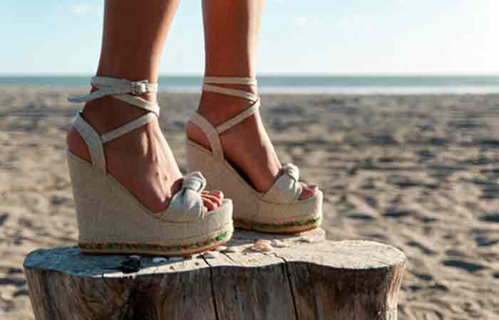 Wooden Wedge Shoes