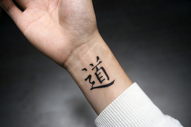 Japanese Wrist Tattoo