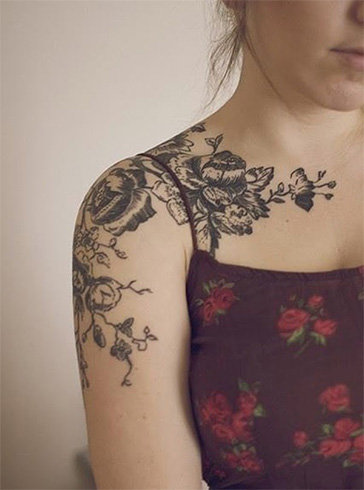 Shoulder tattoo