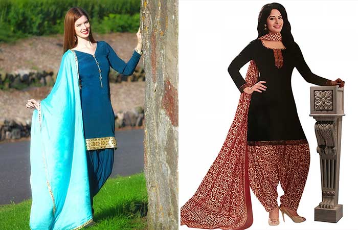 Traditional Dresses - Patiala Suits