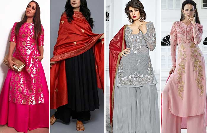Traditional Dresses - Palazzo Suits