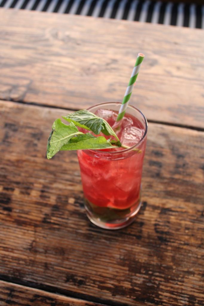 9. Cranberry-Mint Mojito Mocktail