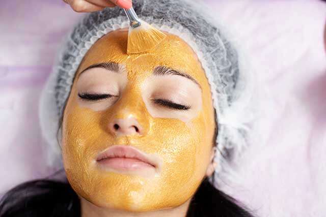 Gold Facial Massage