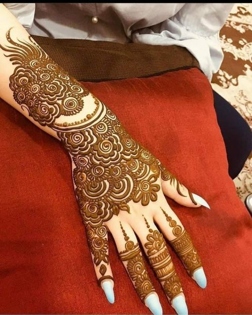 Bold Mehndi Design Inspiration For Bride
