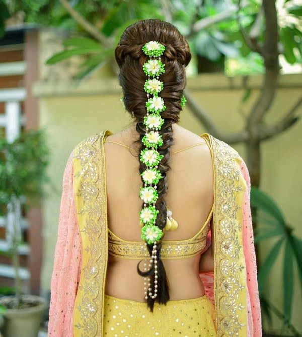 Floral parandi for your braided hair