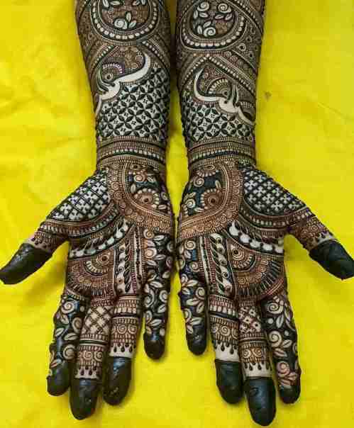 Full Hands Latest Bridal Mehndi Designs 2023