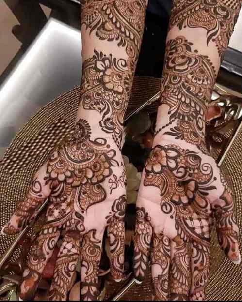 Beautiful Bridal Mehndi Designs For Both Hands