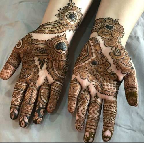 Bridal Mehndi Designs 2023 For Both Hands