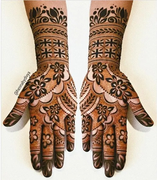 Full Hand Design Mehndi
