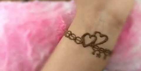 Cute Heart Shape Bracelet Design