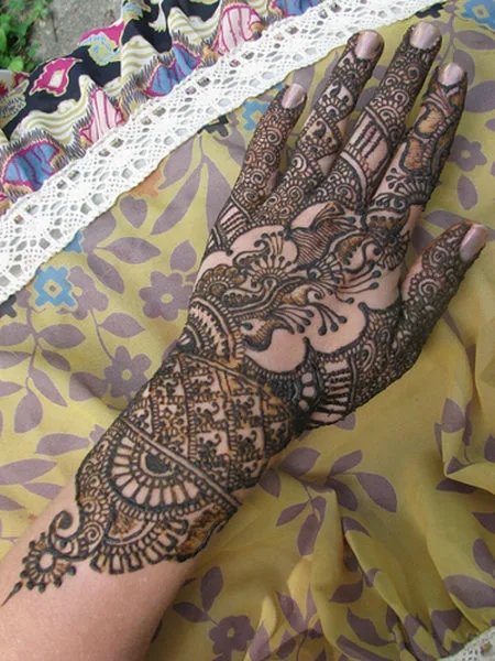Back Hand Mehndi Design Asha Salva