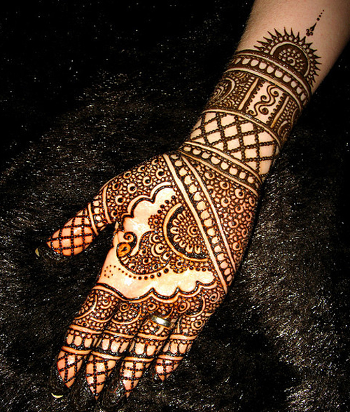 Full Hand Mehandi Design By Asha Savla