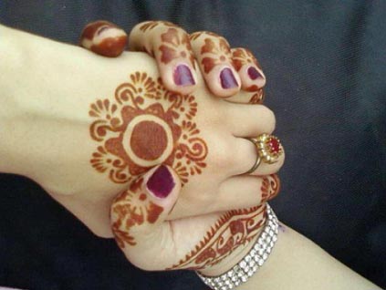 Both Hands Mehndi Simple & Easy Design