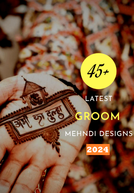 25+ Latest Groom Mehndi Designs 2024 | Top Simple Groom Mehendi Design Images